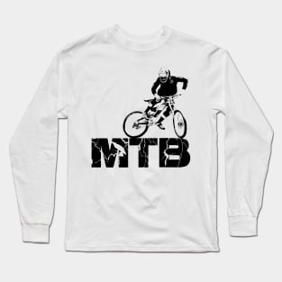 MTB, downhill Long Sleeve T-Shirt